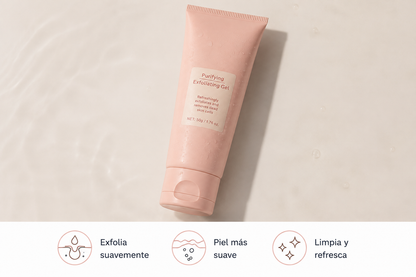 Gel Exfoliante Purificante Para Rostro y Cuerpo