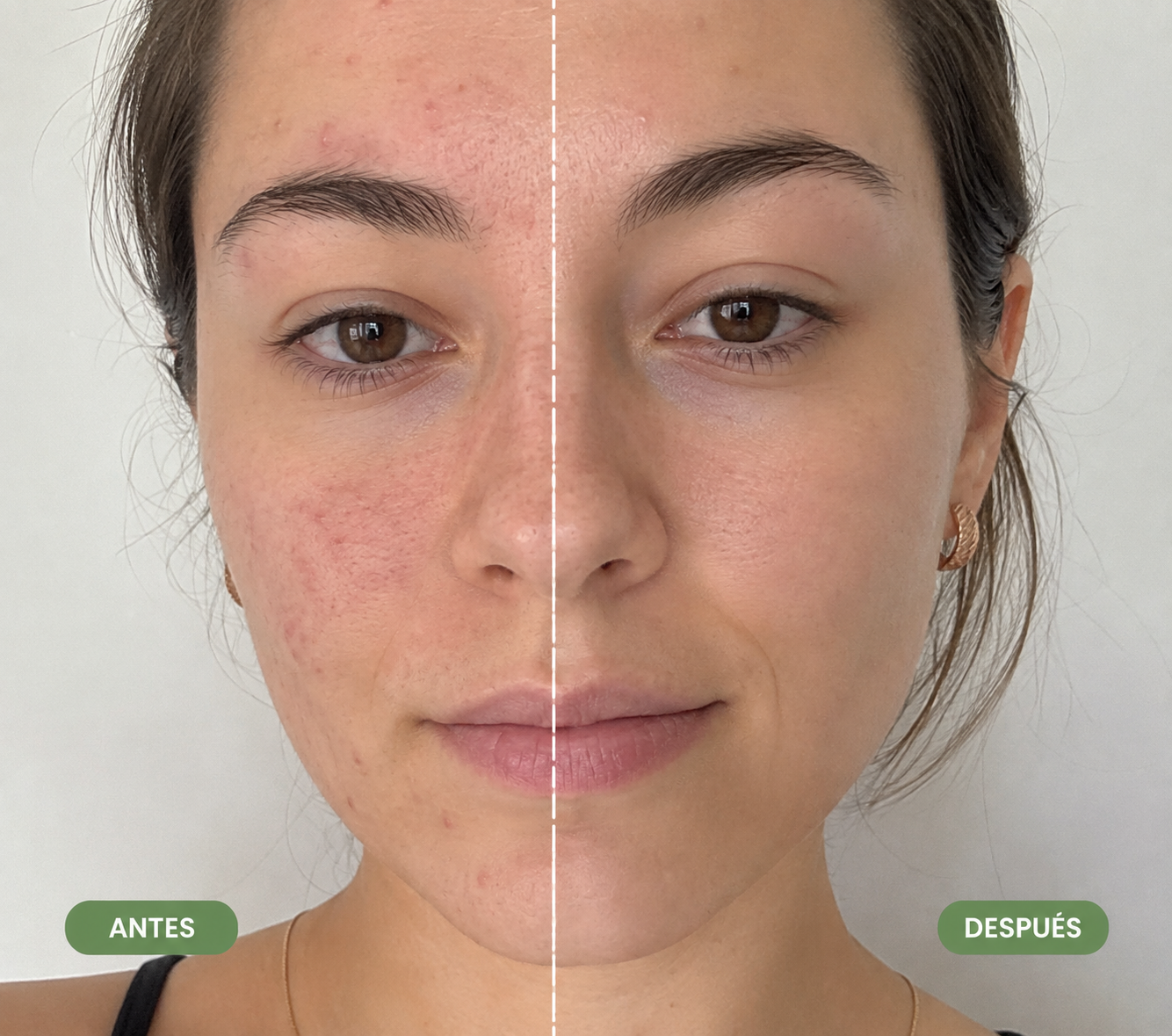 Mascarilla Para La Cara De Té Verde