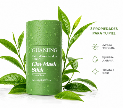 Mascarilla Para La Cara De Té Verde