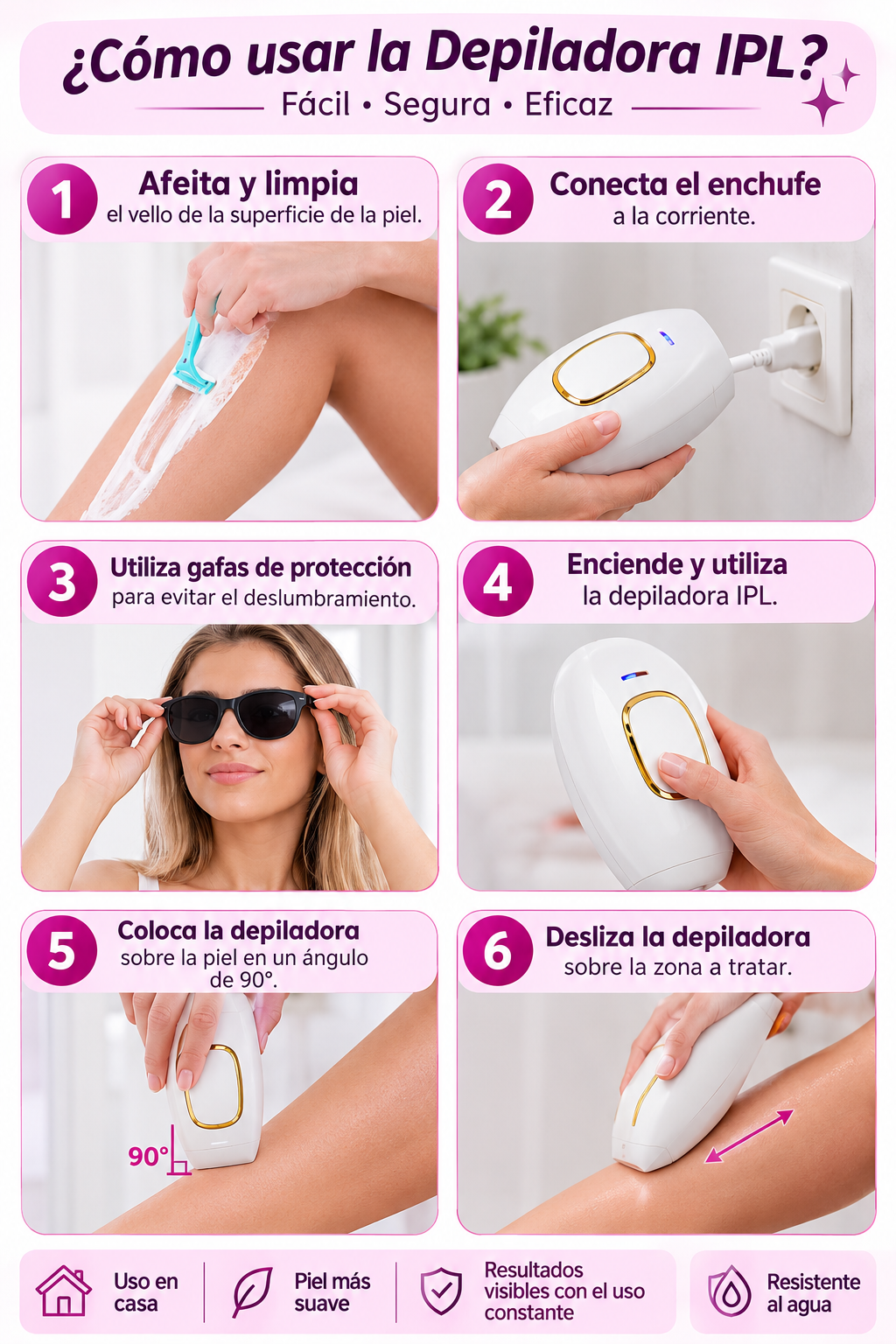 Depiladora de laser IPL