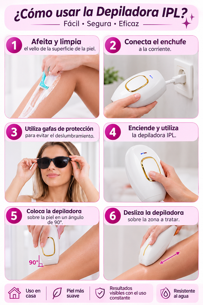 Depiladora de laser IPL