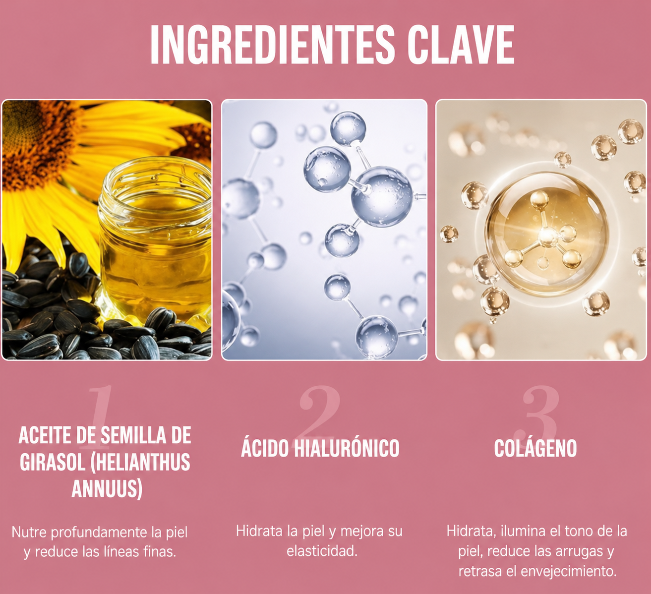 Bálsamo hidratante de colágeno para arrugas VITALIS