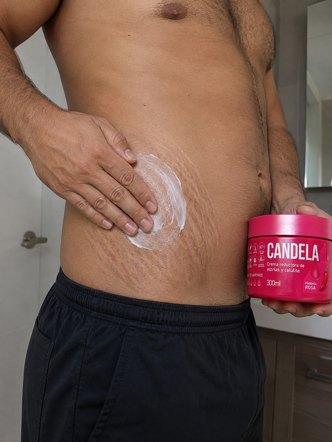 Crema Reductora de Estrías y Celulitis