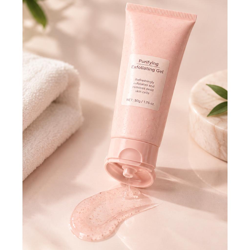 Gel Exfoliante Purificante Para Rostro y Cuerpo